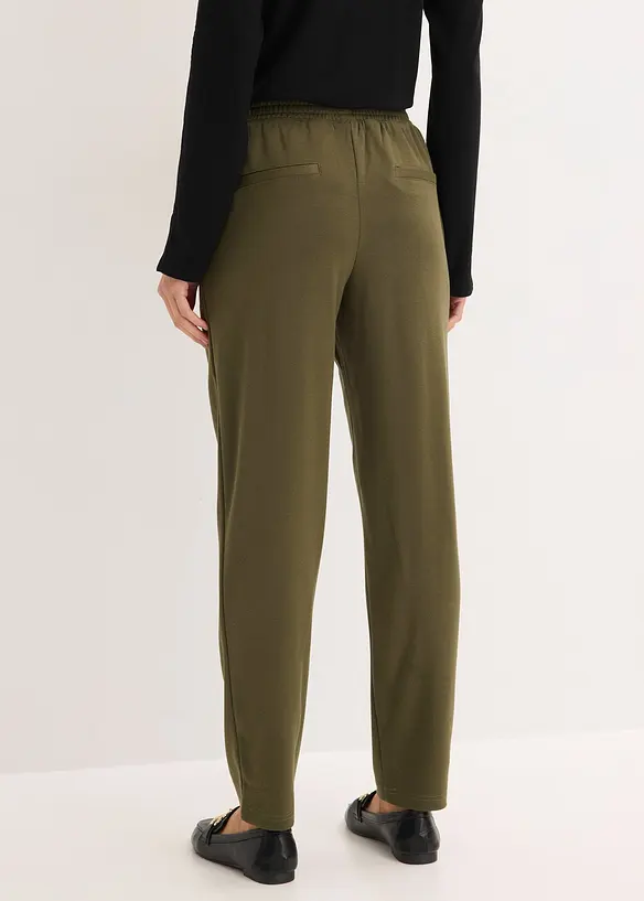 Pantalon &eacute;lastiqu&eacute; avec nervures devant, bonprix