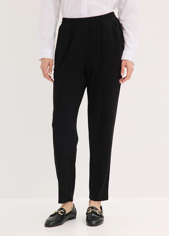 Pantalon &eacute;lastiqu&eacute; avec nervures devant, bonprix