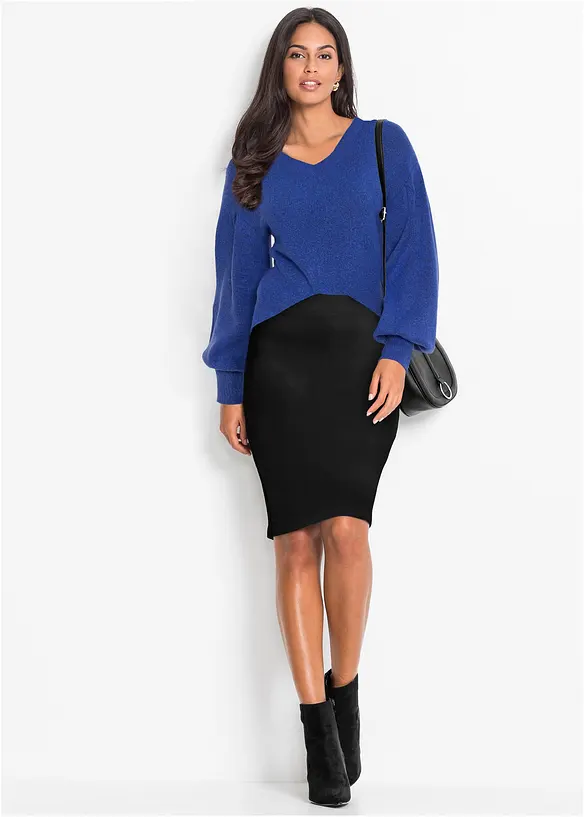 Pull en maille oversize, bonprix