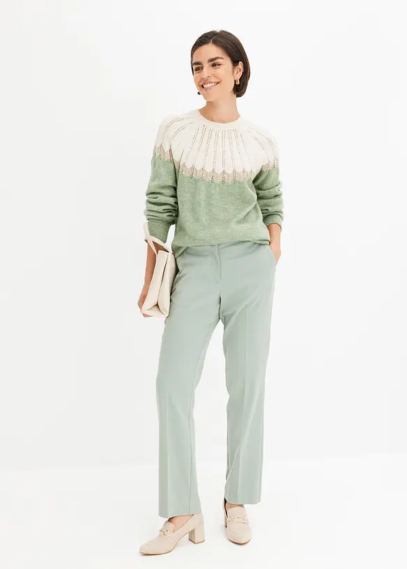 Pull ajour&eacute;, bonprix