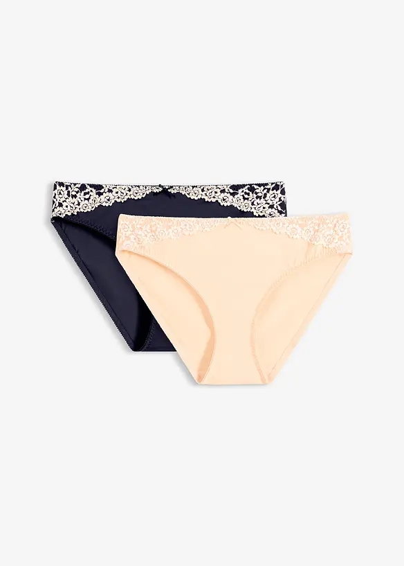 Lot de 2 slips, bonprix