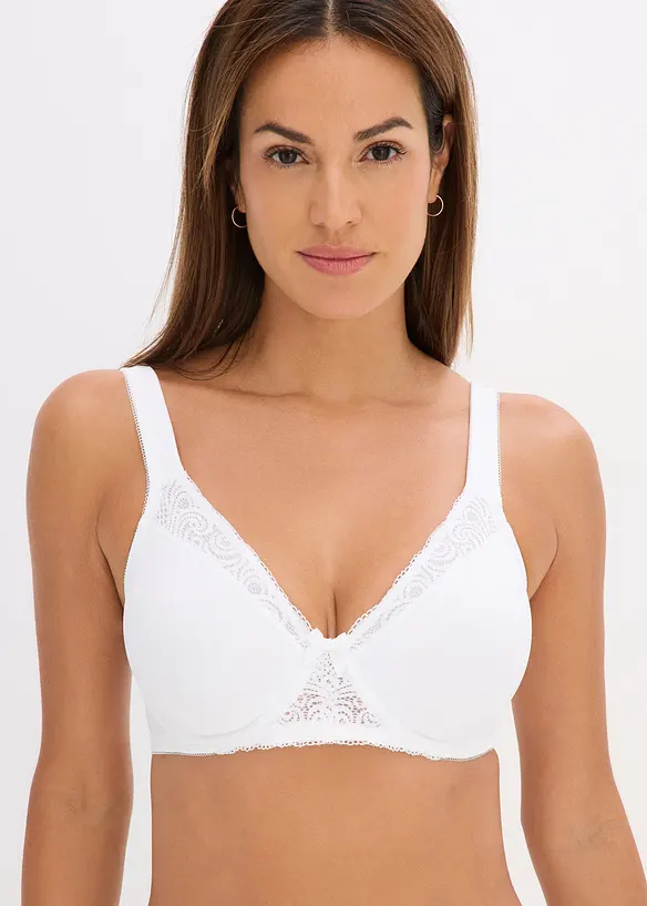 Soutien-gorge minimiseur avec bretelles rembourr&eacute;es, bonprix
