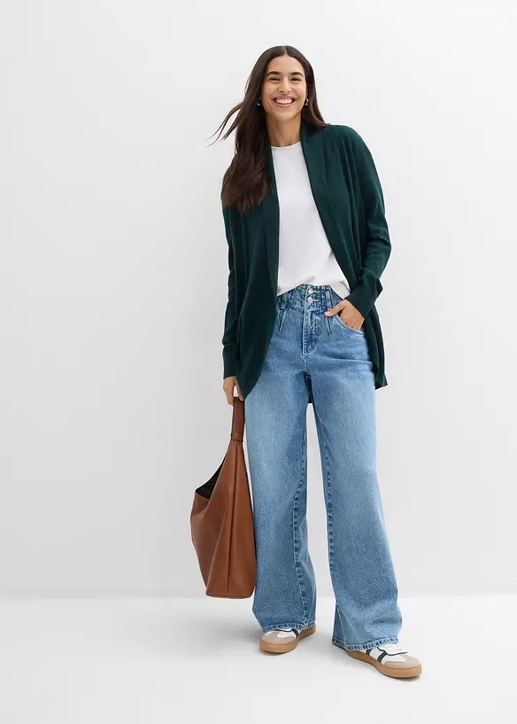 Gilet en fine maille, bonprix