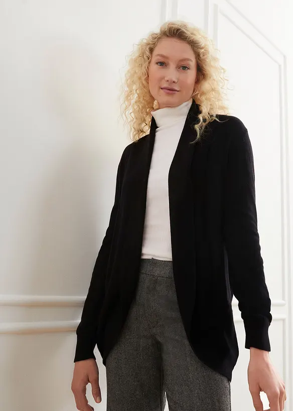 Gilet en fine maille, bonprix