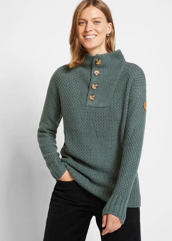 Pull camionneur textur&eacute;, bonprix