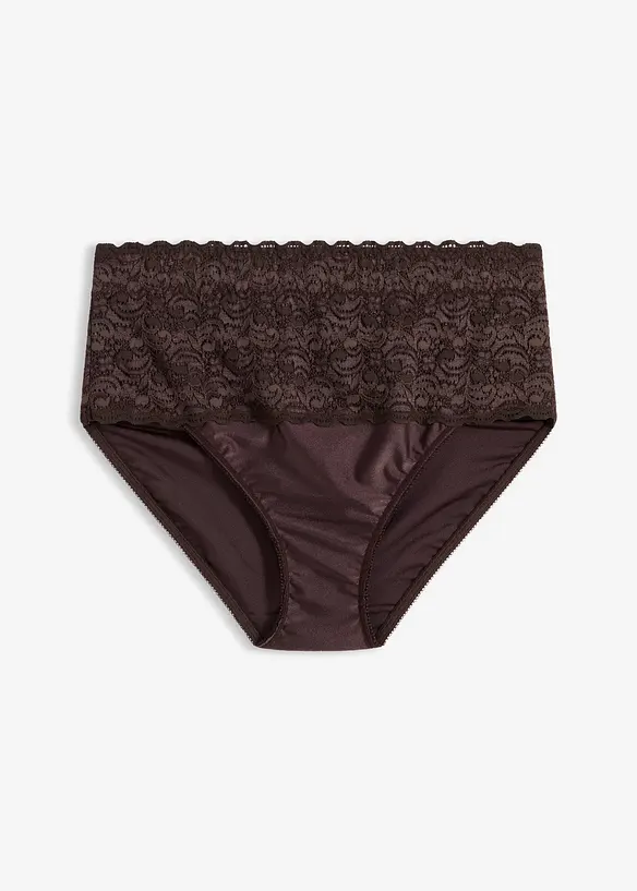 Lot de 2 slips sculptants, maintien fort, bonprix