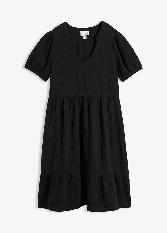 Robe oversize en gaze de coton, bonprix