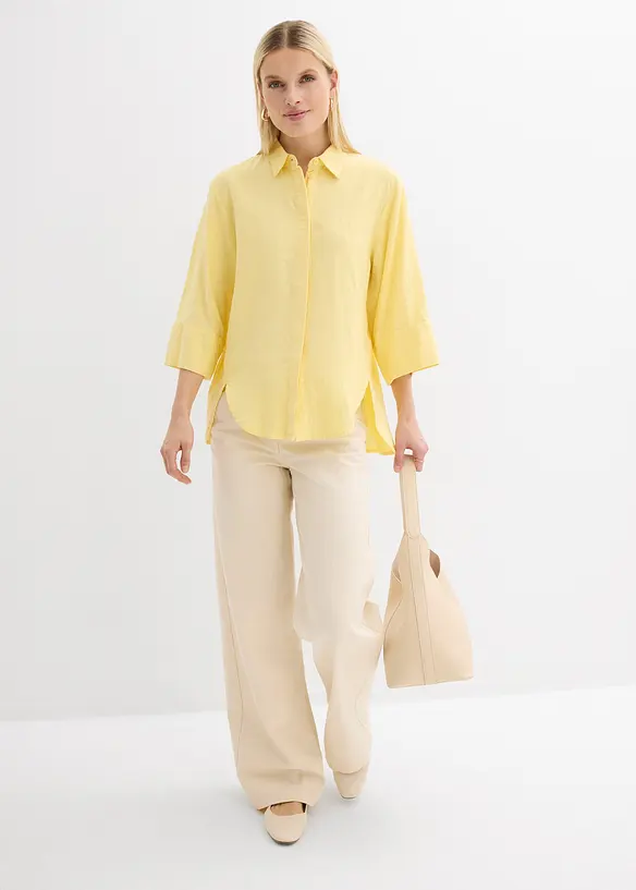 Chemisier en mati&egrave;re rafra&icirc;chissante, bonprix