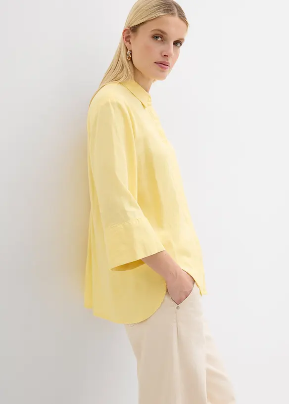 Chemisier en mati&egrave;re rafra&icirc;chissante, bonprix