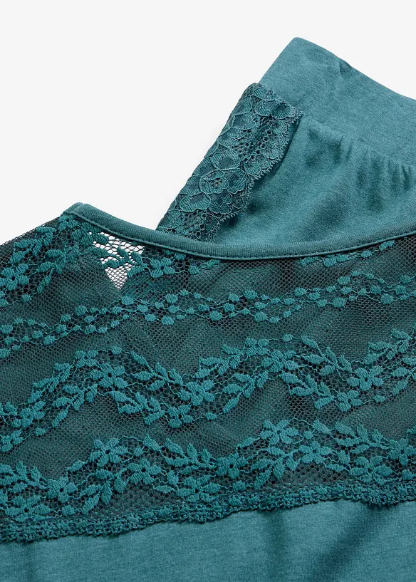 Pyjama &agrave; dentelle, bonprix