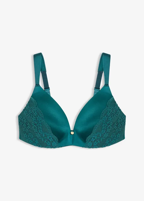 Soutien-gorge &agrave; coques sans armatures, bretelles rembourr&eacute;es, bonprix