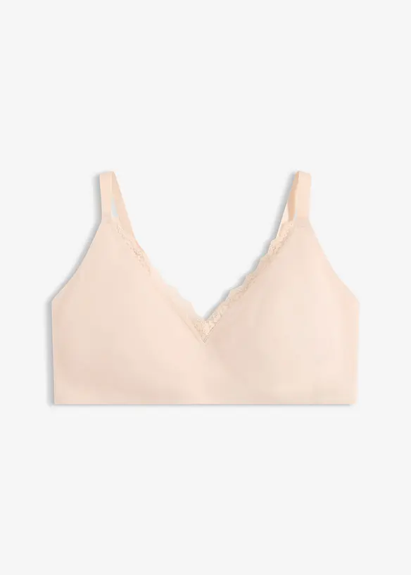 Soutien-gorge Feel Comfort sans armatures, d&eacute;coupe laser, bonprix