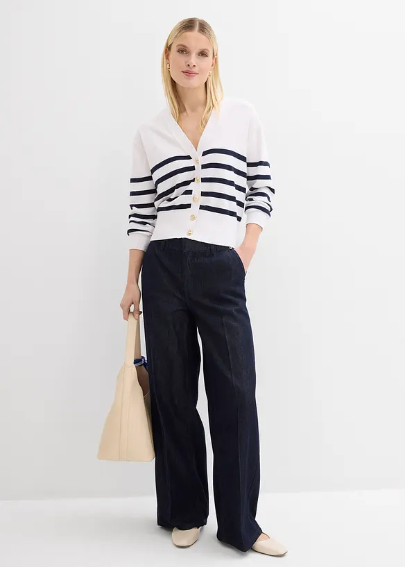 Gilet en maille douce, bonprix