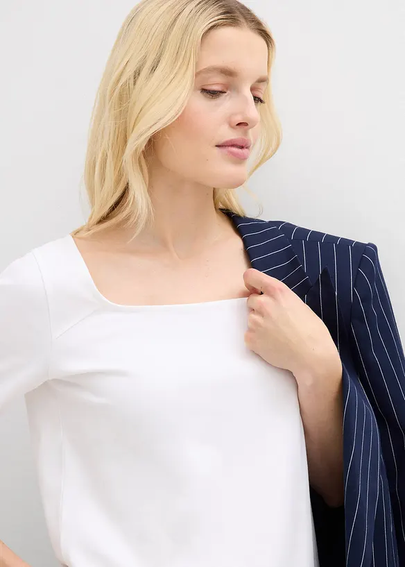 T-shirt en coton &eacute;pais, bonprix