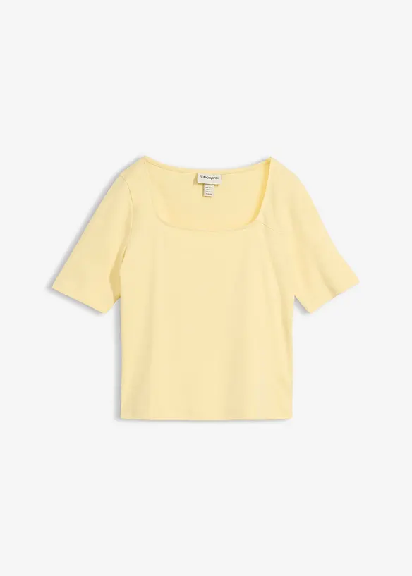 T-shirt en coton &eacute;pais, bonprix