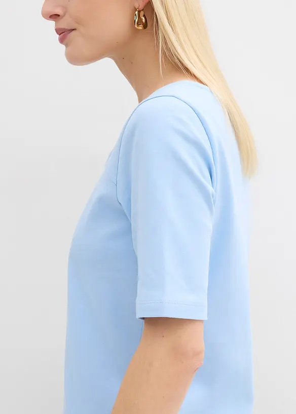 T-shirt en coton &eacute;pais, bonprix