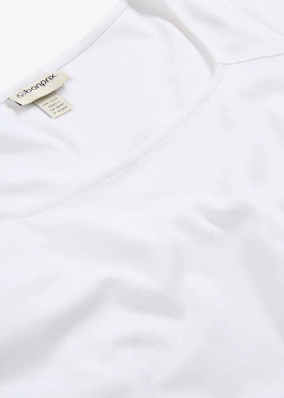 T-shirt en coton &eacute;pais, bonprix