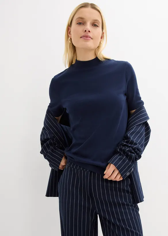 T-shirt c&ocirc;tel&eacute; 100% coton, bonprix