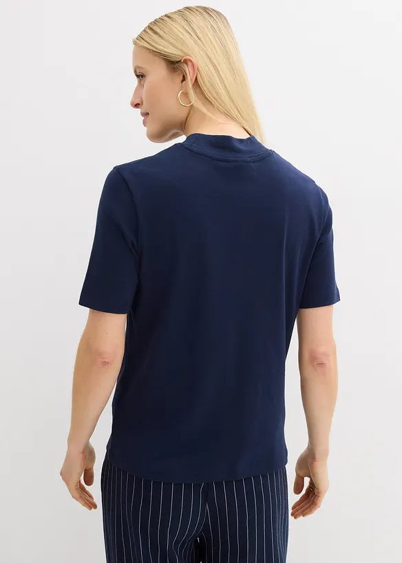 T-shirt c&ocirc;tel&eacute; 100% coton, bonprix