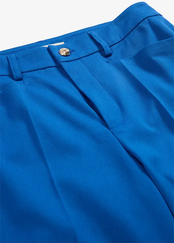 Pantalon 7/8 &eacute;vas&eacute; avec bouton d&eacute;coratif, bonprix