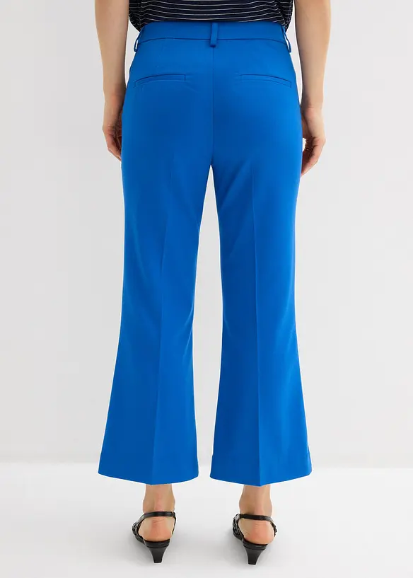 Pantalon 7/8 &eacute;vas&eacute; avec bouton d&eacute;coratif, bonprix