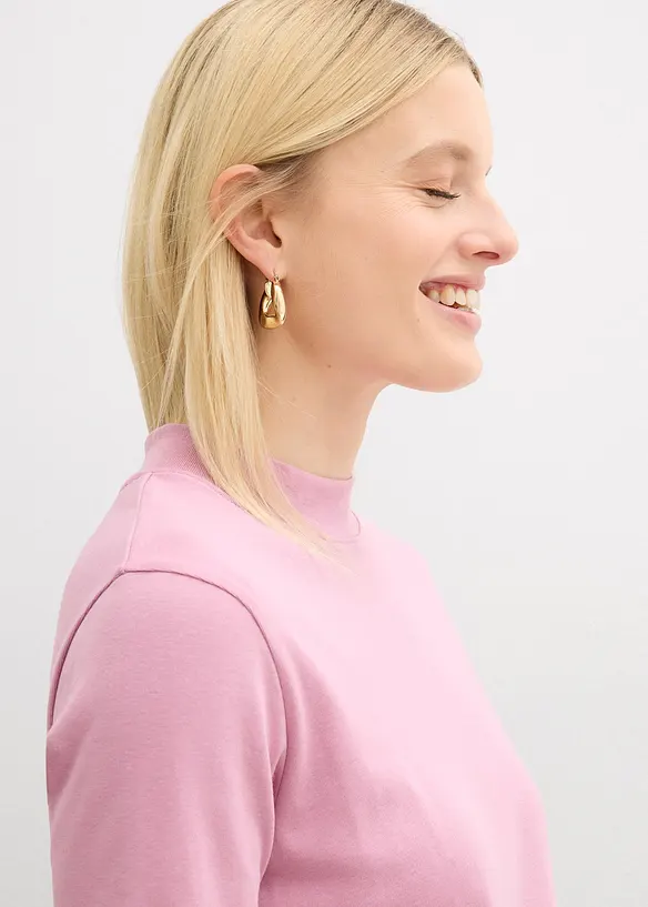 T-shirt c&ocirc;tel&eacute; 100% coton, bonprix