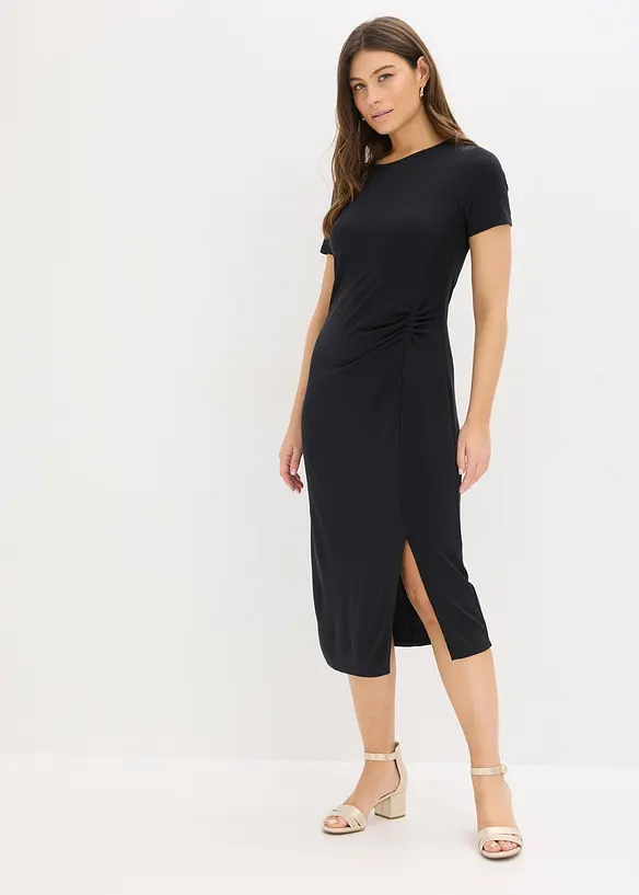 Robe en jersey de viscose m&eacute;lang&eacute;e, bonprix