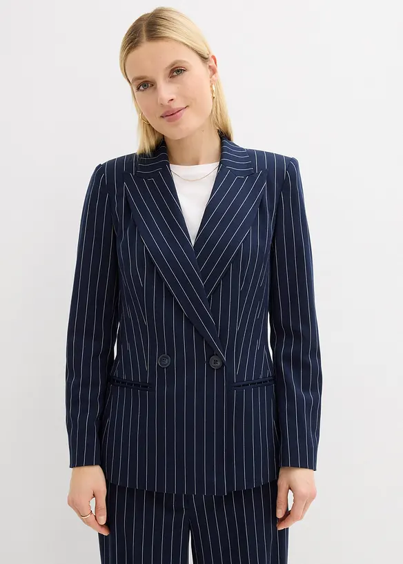 Blazer &agrave; rayures tennis, bonprix