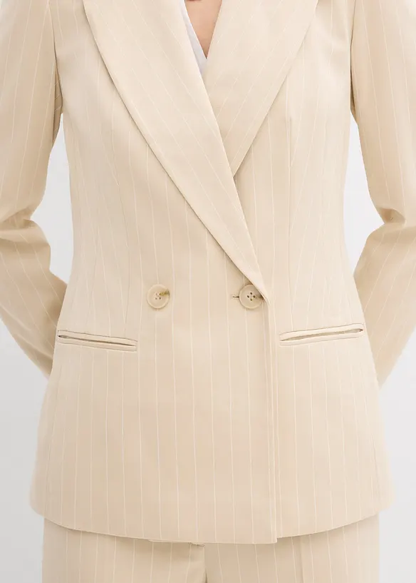 Blazer &agrave; rayures tennis, bonprix