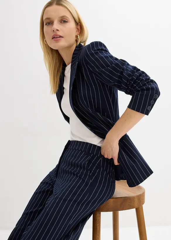 Blazer &agrave; rayures tennis, bonprix