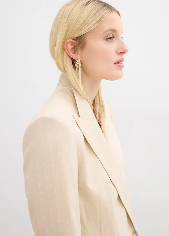 Blazer &agrave; rayures tennis, bonprix