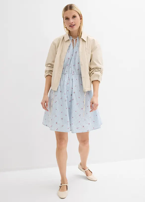 Robe courte 100% coton, bonprix