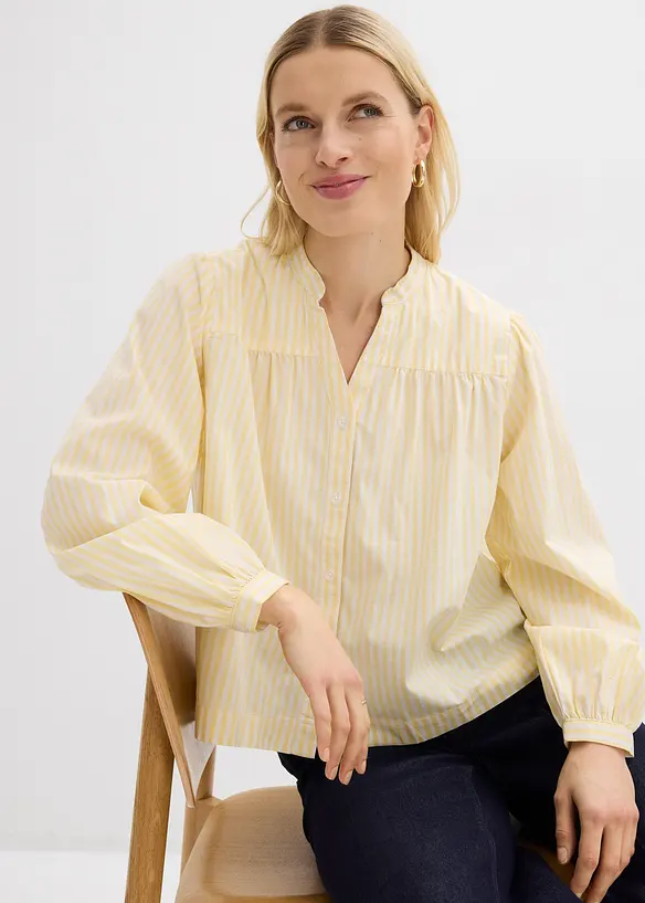 Chemisier en popeline solide, bonprix