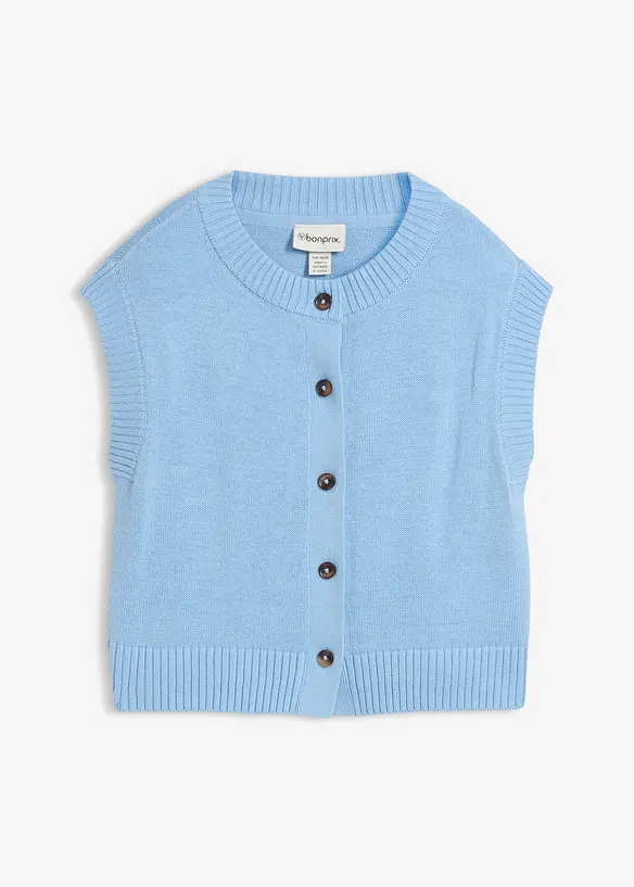 Gilet sans manches en maille, bonprix