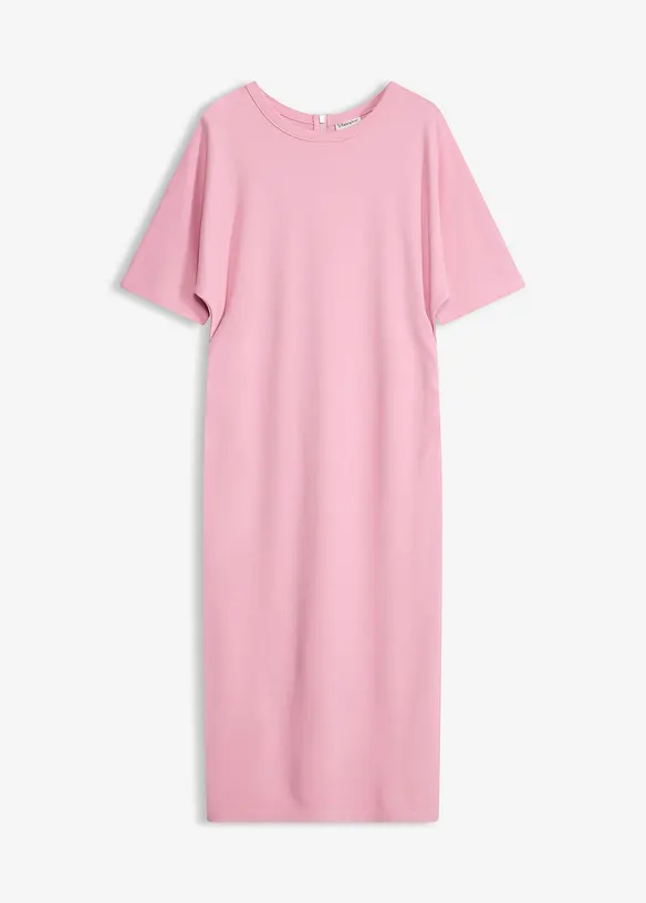 Robe midi en Punto di Roma confortable, bonprix