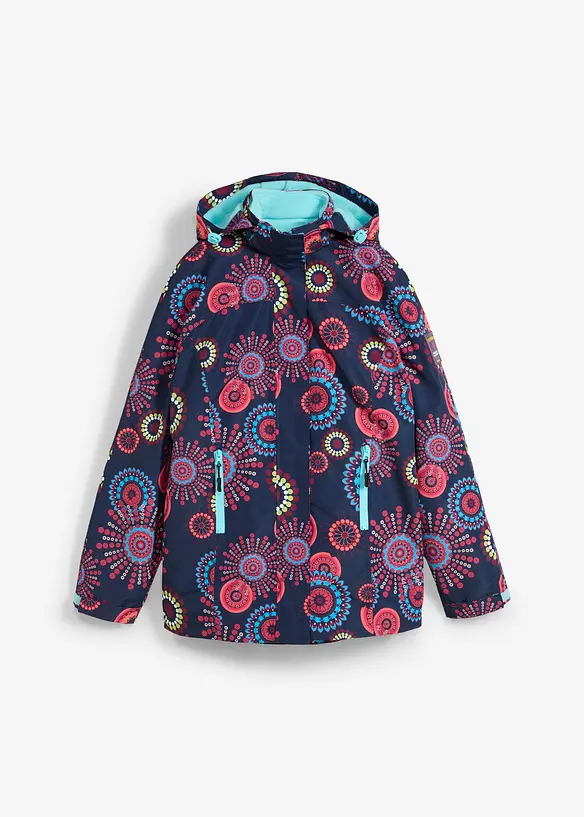 Veste fonctionnelle 3 en 1 &agrave; capuche, imperm&eacute;able, bonprix