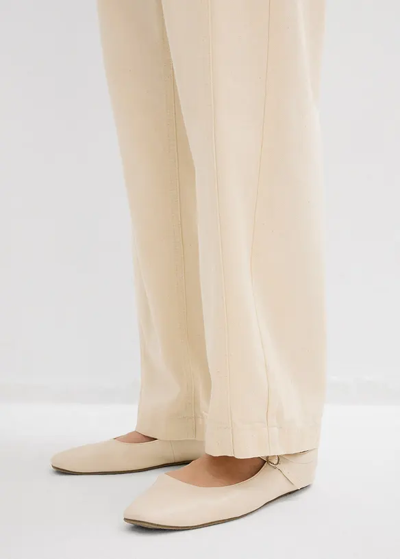 Jean barrel, taille mi-haute, bonprix