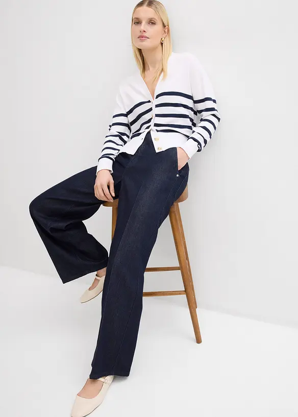 Jean large, droit, bonprix