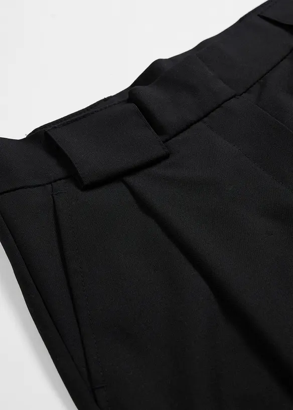 Pantalon barrel taille haute, bonprix