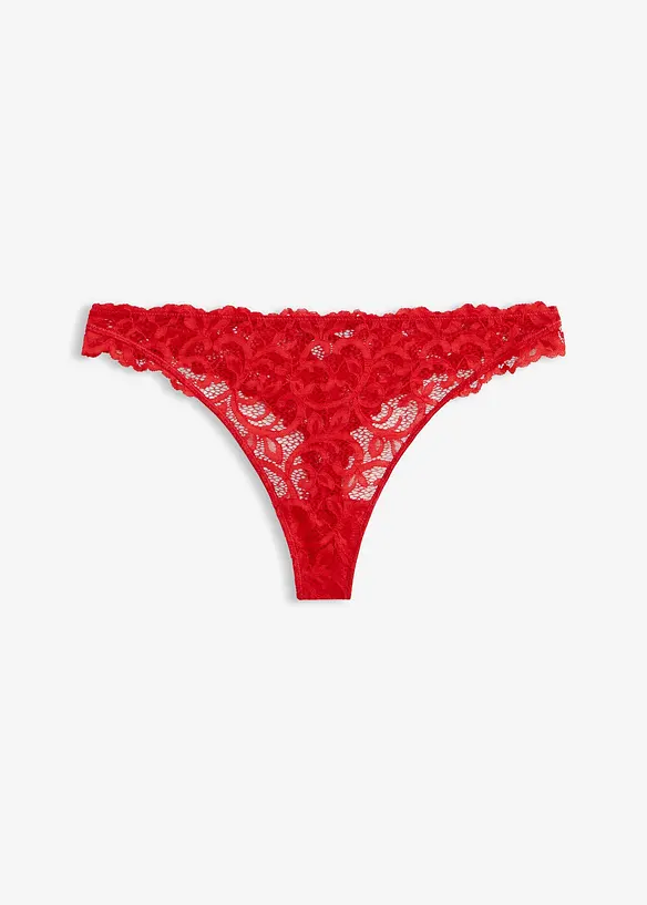 String mini en dentelle douce, bonprix