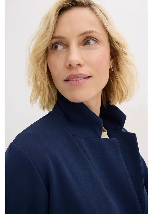 Blazer en jersey cr&ecirc;pe, bonprix