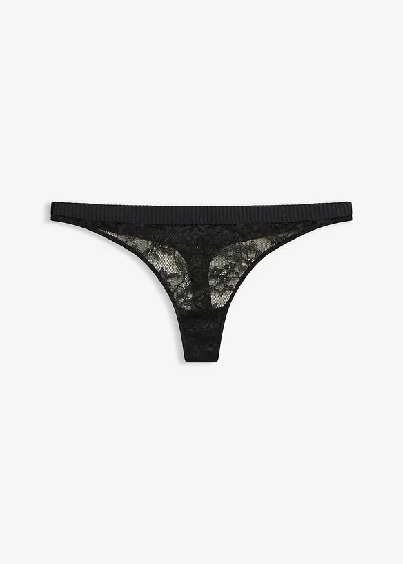 String mini en dentelle douxe, bonprix