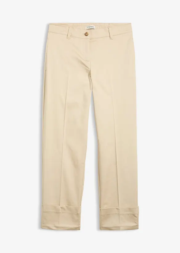 Pantalon chino en coton majoritaire, bonprix