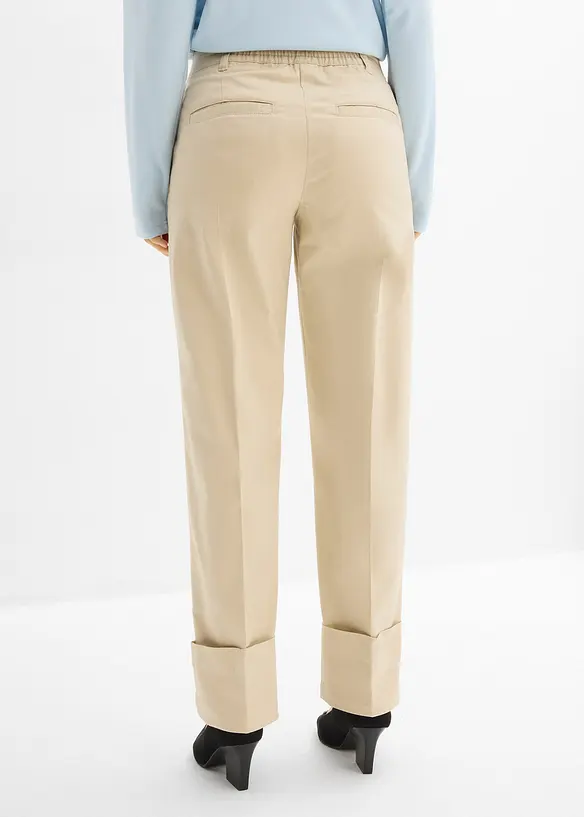 Pantalon chino en coton majoritaire, bonprix