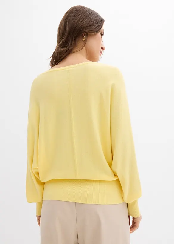 Pull &agrave; manches chauve-souris, bonprix