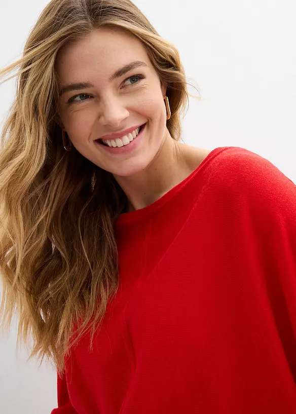 Pull &agrave; manches chauve-souris, bonprix