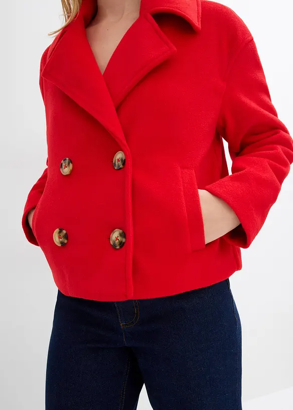 Veste style trench, courte et oversize, bonprix