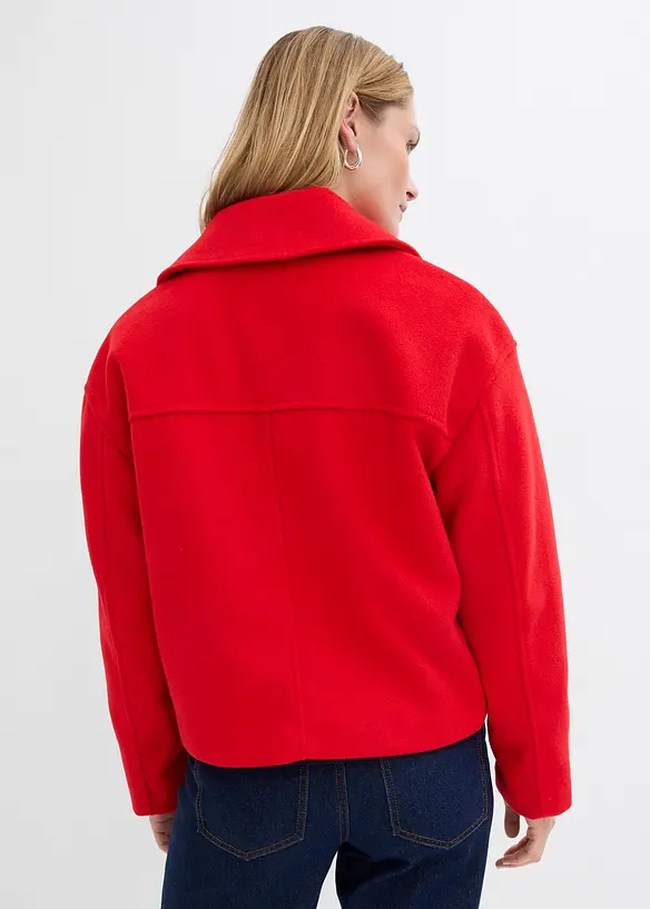 Veste style trench, courte et oversize, bonprix