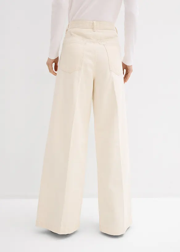 Jean palazzo tr&egrave;s large, bonprix