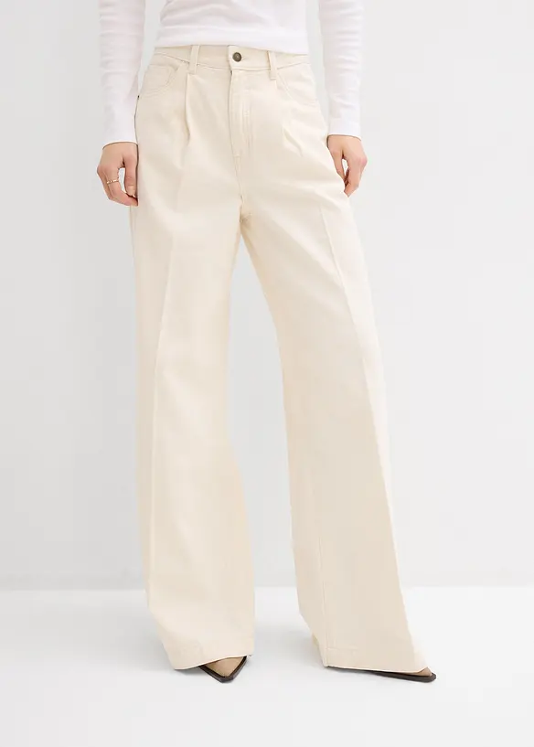 Jean palazzo tr&egrave;s large, bonprix